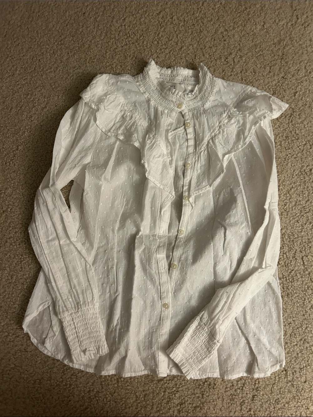 Loft beautiful long sleeve blouse